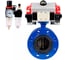Затвор дисковый DN.ru QT450-QT450-NBR-2W-Fb-H Ду125 Ру16 редуктор HGBF-1 D050-89598 2