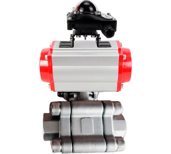 Кран шаровой 316-316-PTFE-FP-SW-ISO-H Ду50 Ру63 под приварку, пневмопривод DA-083, БКВ LSB-210 DN.ru D160-76328