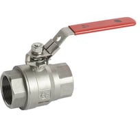 Кран шаровой полнопроходной RUSHWORK РАШВОРК , DN040, PN63, корпус - CF8M, шар - AISI316, уплотнение шара - PTFE, ВР/ВР, двухсоставной, рукоятка-рычаг 7014-040-63