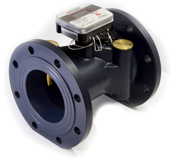 Ультразвуковой счетчик воды ООО "Водомер" УЗРВ-Ду125 RS485/имп.выход, IP-68, +5...+150 VM-1133-125-21B-68-RS 1