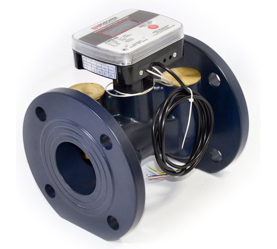 Ультразвуковой счетчик воды ООО "Водомер" УЗРВ-Ду65 RS485/имп.выход, IP-68, +5...+150 VM-1133-065-21B-68-RS 1