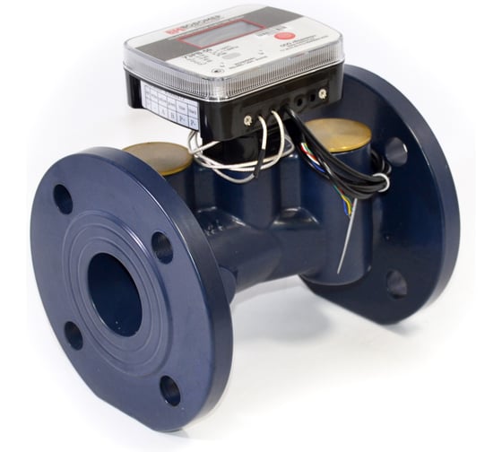 Ультразвуковой счетчик воды ООО "Водомер" УЗРВ-Ду50 RS485/имп.выход, IP-68, +5...+150 VM-1133-050-21B-68-RS 1