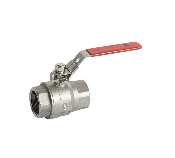 Кран шаровой полнопроходной RUSHWORK РАШВОРК DN065, PN63, корпус - CF8M, шар - AISI316, уплотнение шара - PTFE, ВР/ВР, двухсоставной, рукоятка-рычаг 7014-065-63 1