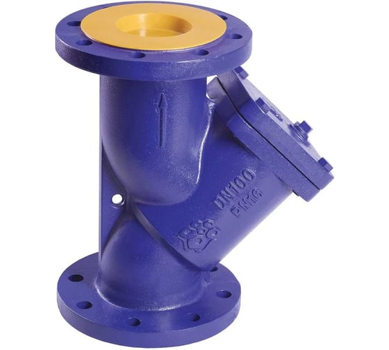 Фильтр сетчатый RUSHWORK РАШВОРК 600-200-16, DN200, PN16, корпус - GJL-250 (GG25), сетка - AISI304, ячейка - 1,6 мм, Ф/Ф 600-200-16/1,6 1