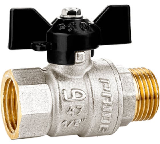 Кран LD Pride 47.15.В-Н.Б (red) LD 47.312.15 R