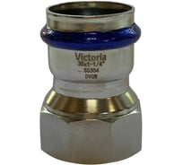 Муфта пресс Victoria из нержавеющей стали ф18-3/4 внутренняя арт. 58-013