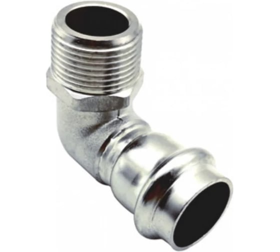 Угол пресс из нержавеющей стали Victoria (90) ф18-3/4нар.  арт. 58-232