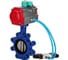 Затвор дисковый DN.ru QT450-304-EPDM-2W-Fb-H Ду80 Ру16 EPDM, пневмопривод SA-105, пневмораспр. 24VDC, МППП-200 D050-89761 2