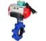 Затвор дисковый DN.ru QT450-304-EPDM-2W-Fb-H Ду80 Ру16 EPDM, пневмопривод SA-105, пневмораспр. 24VDC, МППП-200 D050-89761 1