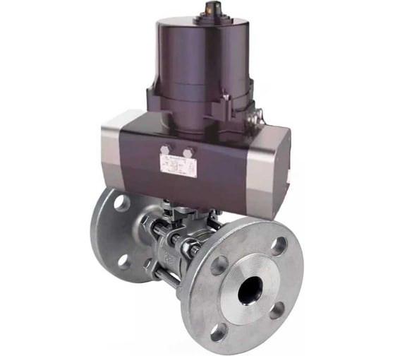 Кран шаровой DN.ru КШФПТ 304.180 Ду40 Ру40 электропривод ЭПВП-003 220В D160-71974