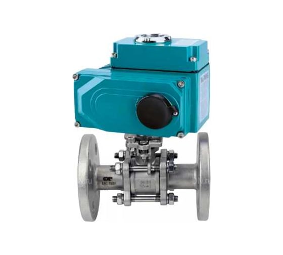 Кран шаровой DN.ru КШФПТ 316.180 Ду100 Ру16 электропривод QT2-020-380VAC D160-71979