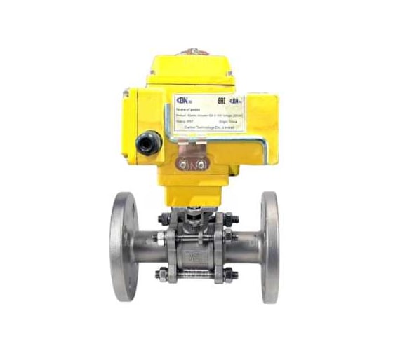 Кран шаровой DN.ru КШФПТ.316.180 Ду50 Ру40 фланцевый, эл.привод QT-005-220-0-10В DAR gander D160-75507