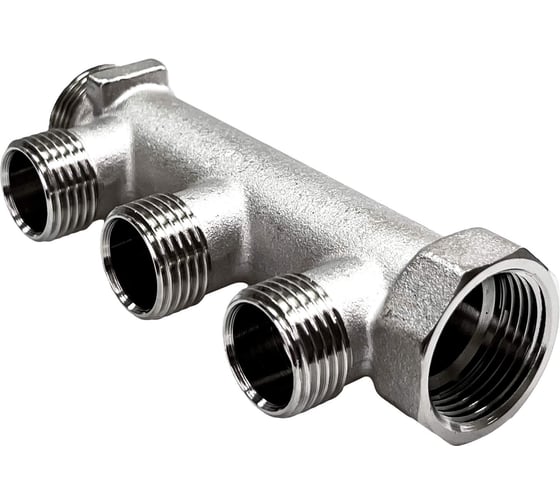 Коллектор STI ГШ 3/4 (НР 1/2×3 выхода) ТТ000019008