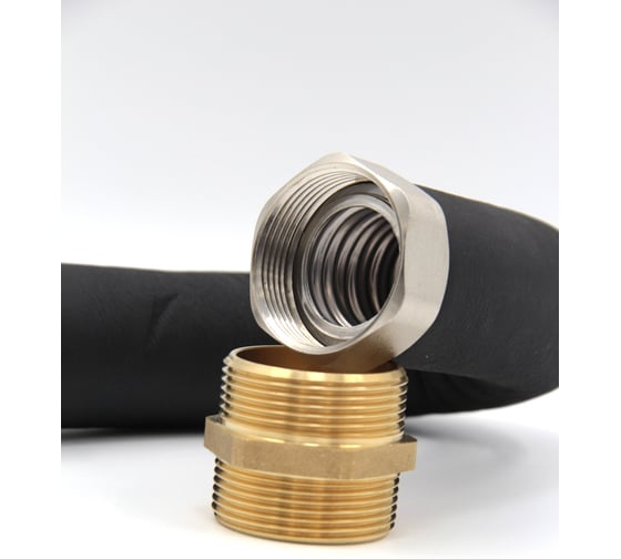 Гибкая подводка Kofulso в изоляции с 2-мя стопорными кольцами, прокладками, ниппелями и гайками 1 ½ KFI 40/1400 ш/ш