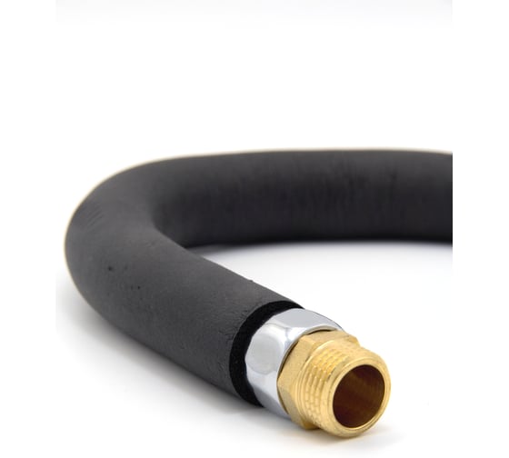 Гибкая подводка Kofulso в изоляции с 2-мя прокладками, ниппелем и гайками 1/2 KFI 15/1800 г/ш