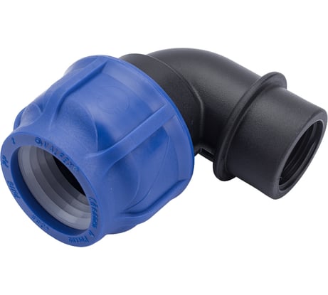 Компрессионный отвод VALFEX ПНД, с внутренней резьбой, 40x1" 1210012340100