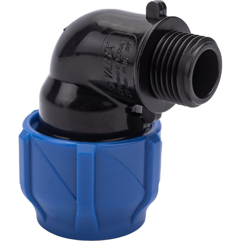 Компрессионный отвод VALFEX ПНД, с наружной резьбой, 25x1/2 ...