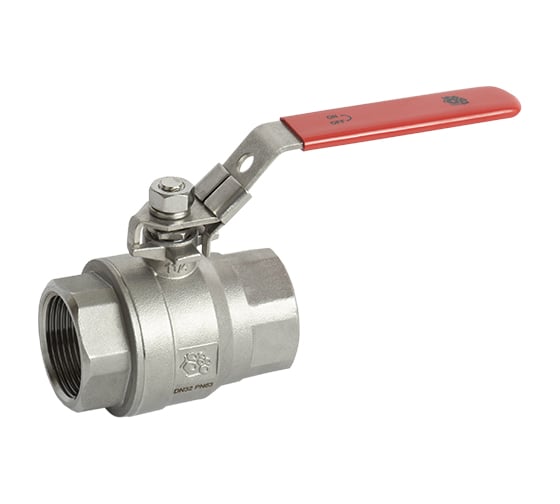 Кран шаровой полнопроходной RUSHWORK РАШВОРК DN008 PN63, CF8M / AISI316 / PTFE, ВР/ВР, рукоятка-рычаг 7014-008-63