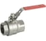 Кран шаровой полнопроходной RUSHWORK РАШВОРК DN008 PN63, CF8M / AISI316 / PTFE, ВР/ВР, рукоятка-рычаг 7014-008-63 1