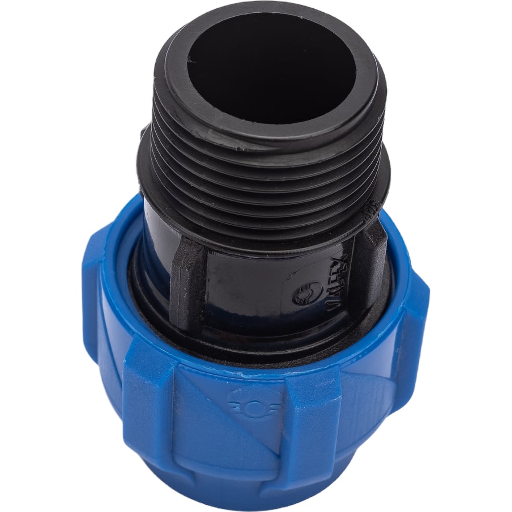 Компрессионная соединительная муфта VALFEX ПНД, с наружной резьбой ...