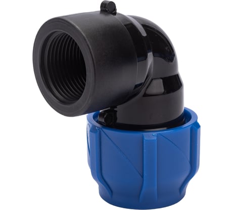 Компрессионный отвод VALFEX ПНД, с внутренней резьбой, 25x3/4" 1210012325034