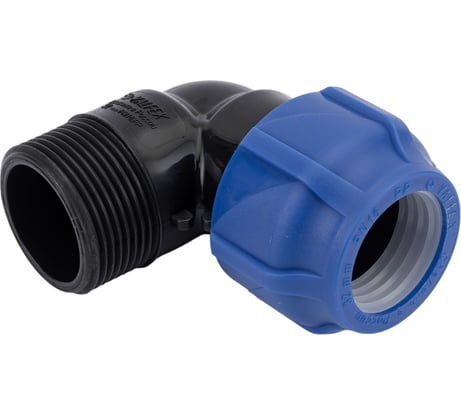 Компрессионный отвод VALFEX ПНД, с наружной резьбой, 32x1 1/4" 1210012432114