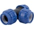 Компрессионный тройник VALFEX ПНД, 40-40-40 1210012404040 3