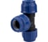 Компрессионный тройник VALFEX ПНД, 40-40-40 1210012404040 4