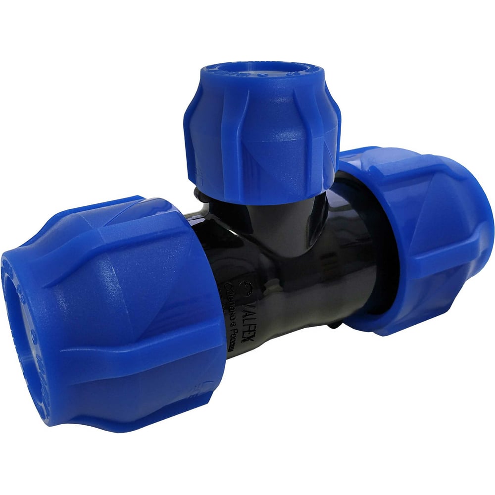 Компрессионный переходной тройник VALFEX ПНД, 63-25-63 1210012632563 ...