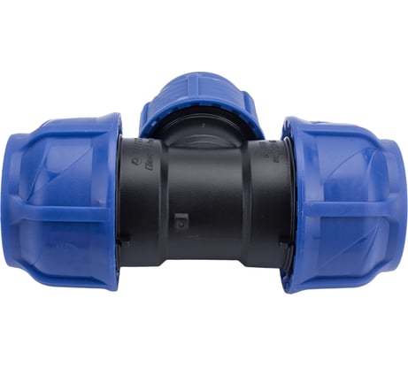 Компрессионный переходной тройник VALFEX ПНД, 50-40-50 1210012504050