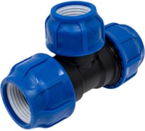 Компрессионный переходной тройник VALFEX ПНД, 63-50-63 1210012635063