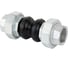 Компенсатор антивибрационный РАШВОРК, DN040, PN16, корпус - EPDM+Nylon, резьбовое соединение - ковкий чугун, ВР/ВР RUSHWORK 505-040-16 1