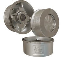 Клапан обратный тарельчатый РАШВОРК, DN150, PN40, корпус - CF8M, диск - CF8M, уплотнение - CF8M, М/Ф RUSHWORK 404-150-40