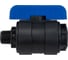 Компрессионный шаровой кран VALFEX ПНД НР/ВН резьба разборный 3/4"- 1"Ду26 1210026034100 1