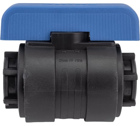 Компрессионный шаровой кран VALFEX ПНД ВН/ВН резьба разборный 1/2"-1/2"Ду20 1210120012012