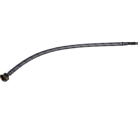 Подводка гибкая (0.5 м; 1/2"; гайка-штуцер) для воды к смесителям Зубр 51003-050