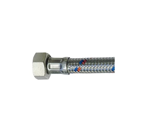 Гибкая подводка для воды Зубр оплетка из нержавеющей стали, г/г 1/2", 1.2 м 51005-G/G-120