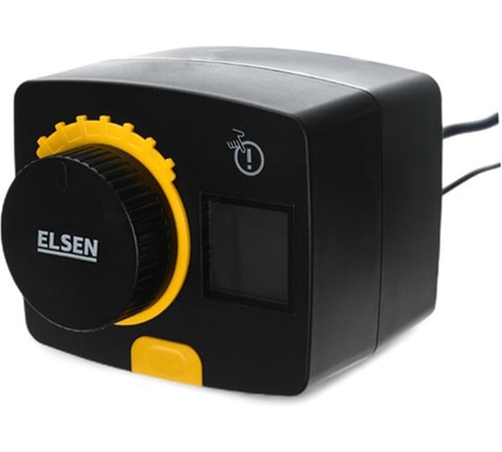 Сервопривод ELSEN с контроллером постоянной температуры, 230В, 3-х позиционный, 6 Нм, 120 сек ES01.011