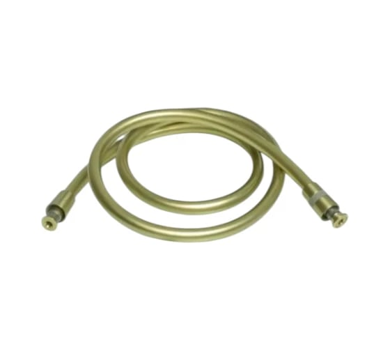 Шланг для душа ViEiR 1/2 x 1/2 200 см золотой силиконовый с внутренней резьбой VR41200-S (V)
