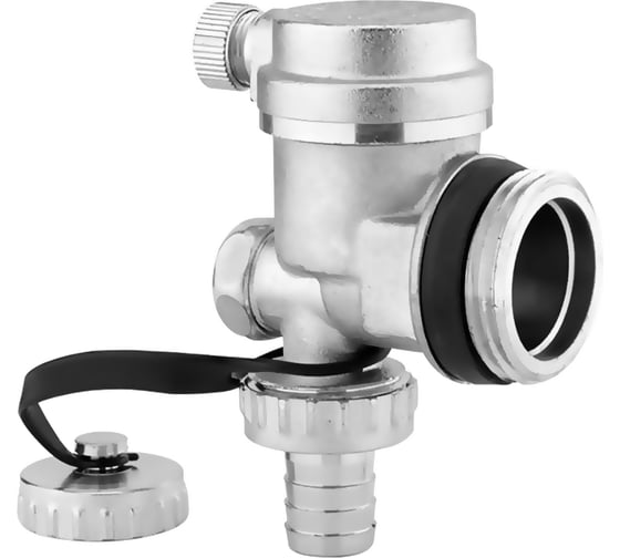 Концевой элемент коллектора с воздухоотводчиком и дренажным клапаном PROFACTOR 1 PF MB 837.25