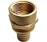 Муфта для PE-X/PE-RT труб РОС аксиальная латунь Дн 32х1 ВР (130-1612) R0345086 5