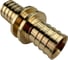 Муфта для PE-X труб РОС аксиальная латунь Дн 32 (130-1249) R0345109 1