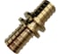 Муфта для PE-X труб РОС аксиальная латунь Дн 32 (130-1249) R0345109 2