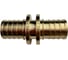 Муфта для PE-X труб РОС аксиальная латунь Дн 32 (130-1249) R0345109 3