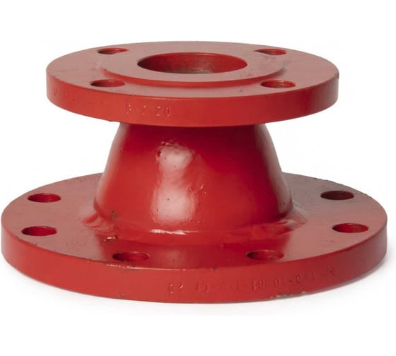 Переход фланцевый КЗСД ПФ (ХФ) Ду 200х150 Ру10 1000056