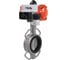 Затвор дисковый DN.ru 316L-316L-VITON Ду125 Ру16, с пневмоприводом DA-083, пневмораспределитель PND2-S1EM-52-1NC-J08-24VDC, БКВ LSB-210-02NM12-220/24, БПВ APU1-10-40-V08 D050-93497 1