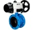Затвор дисковый DN.ru GGG40-304-EPDM-2W-F-H Ду65 Ру16 фланц, 304, с пневмоприводом. DA-105-1, пневмораспределитель PND2-S1EM-52-1NC-J08-220VAC D050-92139 1