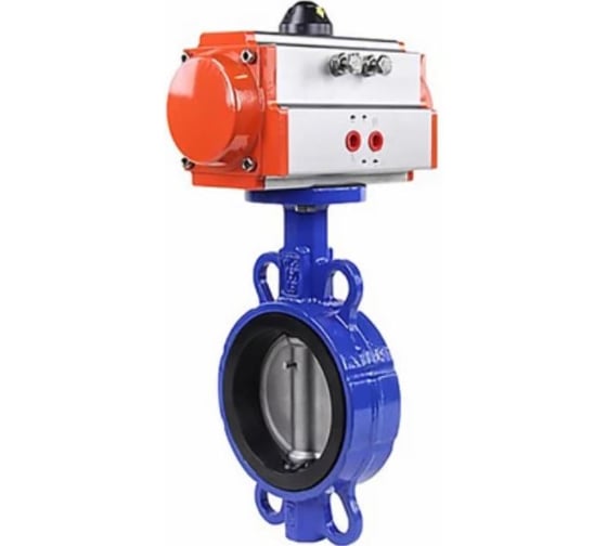 Затвор дисковый поворотный DN.ru GG25-316L-NBR Ду125 Ру16, эл.привод EX-015 220В D050-91620