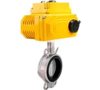 Затвор дисковый поворотный DN.ru 316L-316L-VITON Ду50 Ру16L, эл.привод QT-005-220В (4-20мА) HARK D050-93686