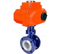 Затвор дисковый с тройным эксцентриситетом DN.ru WCB-304-M-F-ISO Ду100 Ру25, с пн.прив DA-105-1, пн.расп PND2-S1EM-52-1NC-J08-220VAC D050-94737